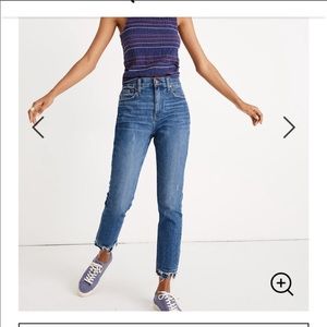 Madewell High-rise Slim Boy Jeans